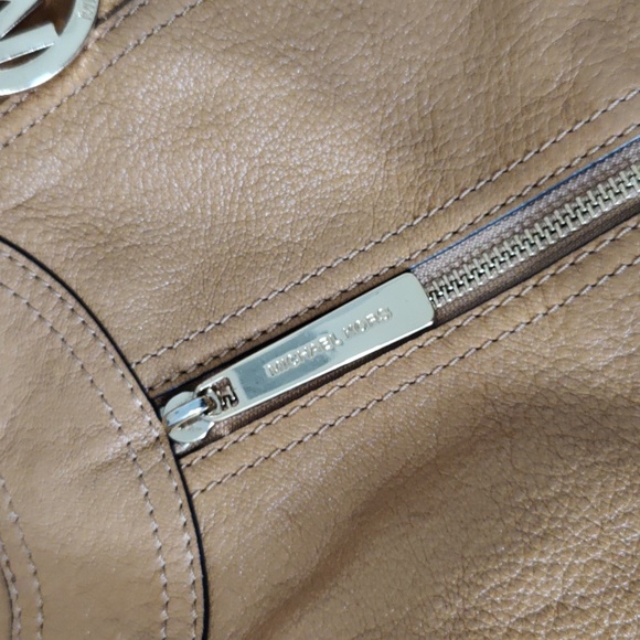 Michael Kors Shoulder Bag Brown Beige - Picture 8 of 12